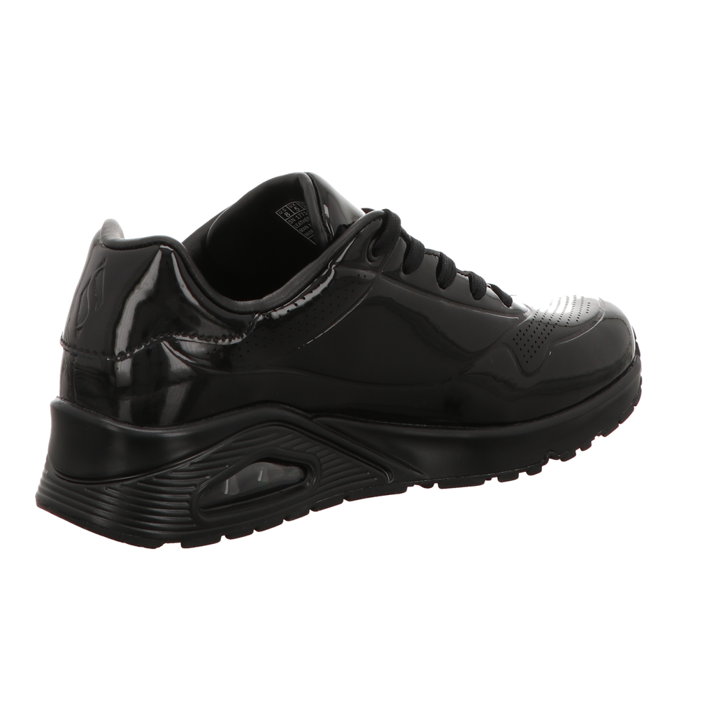 Skechers Damen Schnürschuh Uno in schwarz
