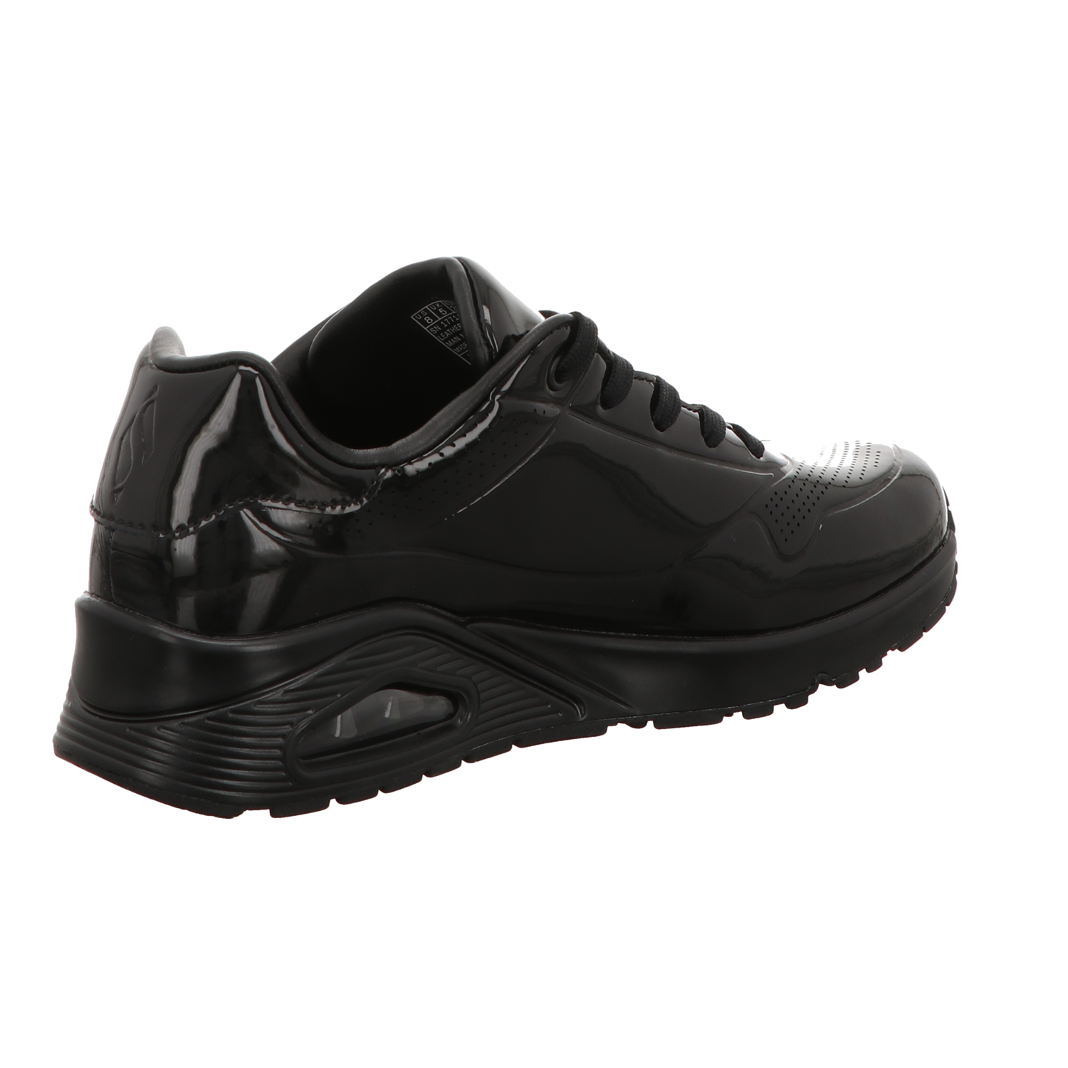 Skechers Damen Schnürschuh Uno in schwarz