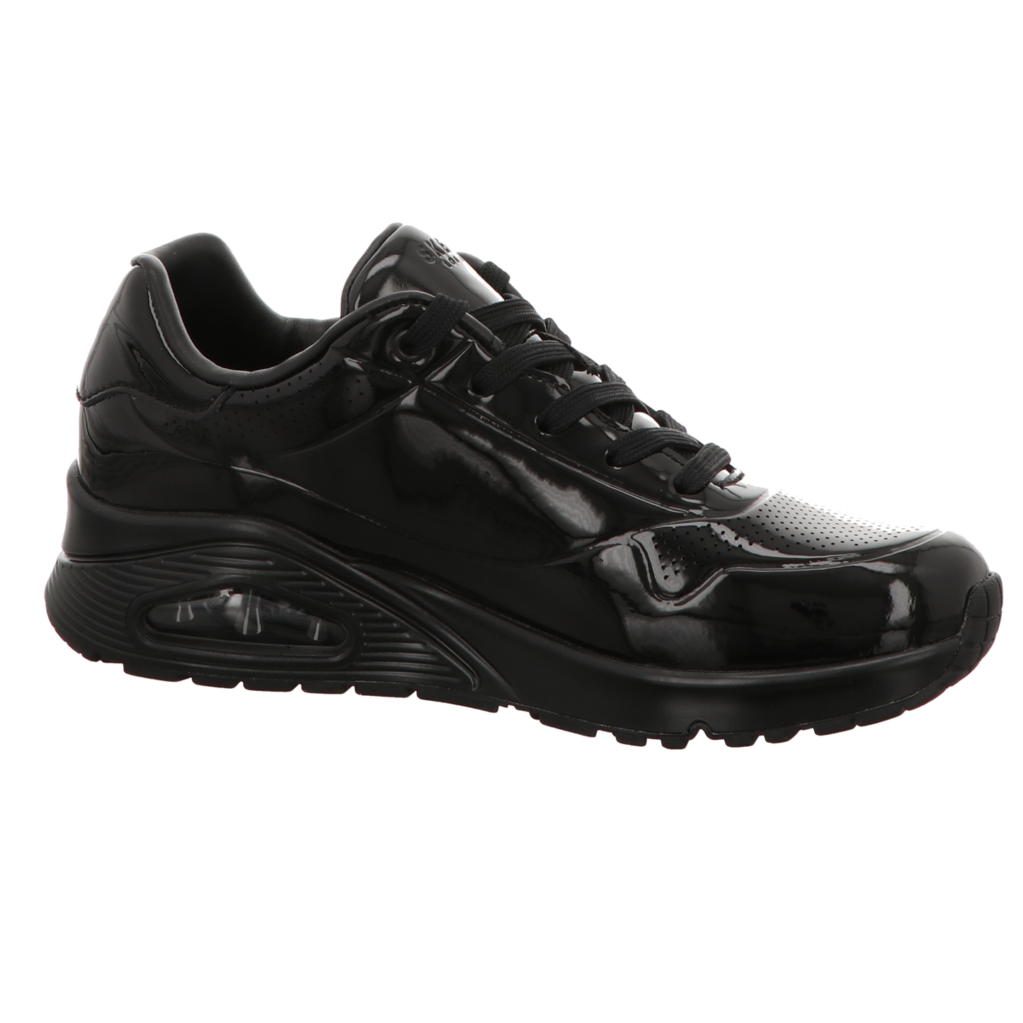 Skechers Damen Schnürschuh Uno in schwarz