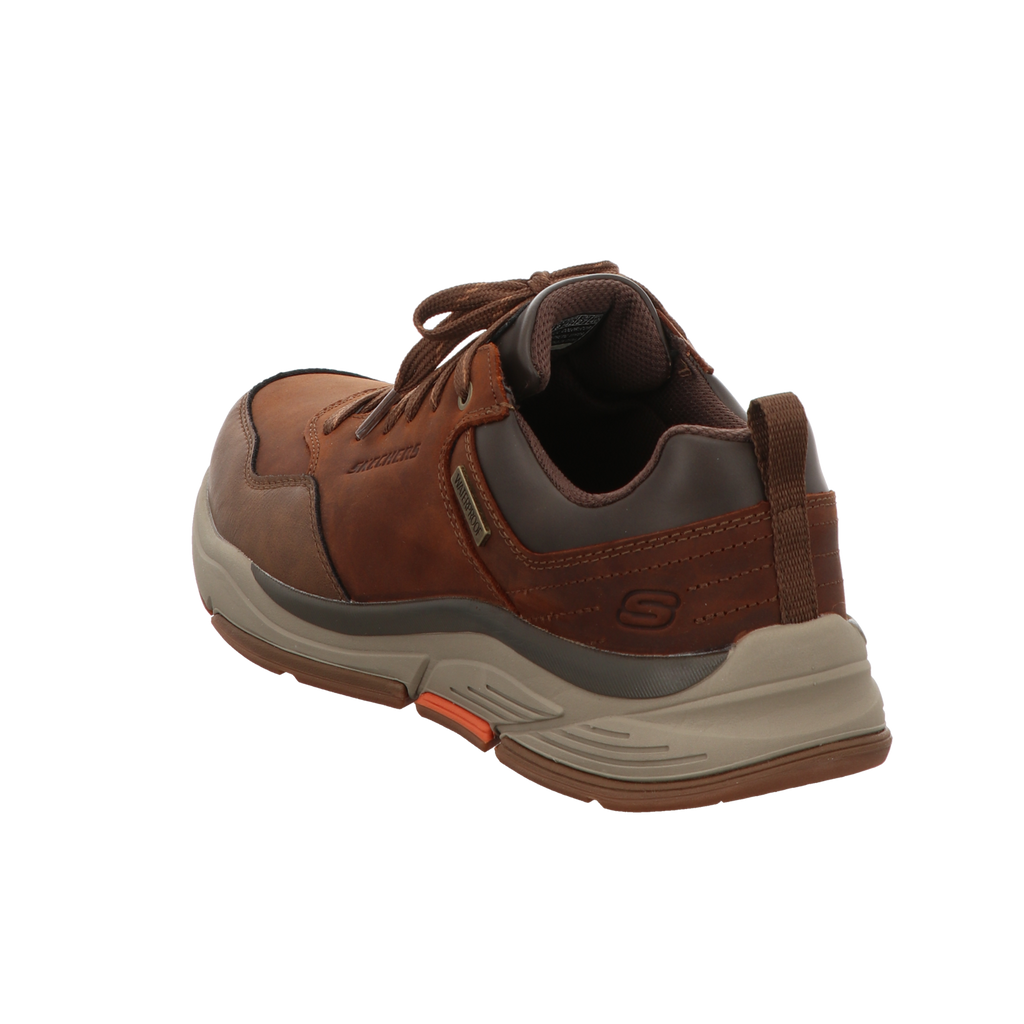 Skechers Herren Schnürschuh Relaxed Fit  Benago Hombre in braun