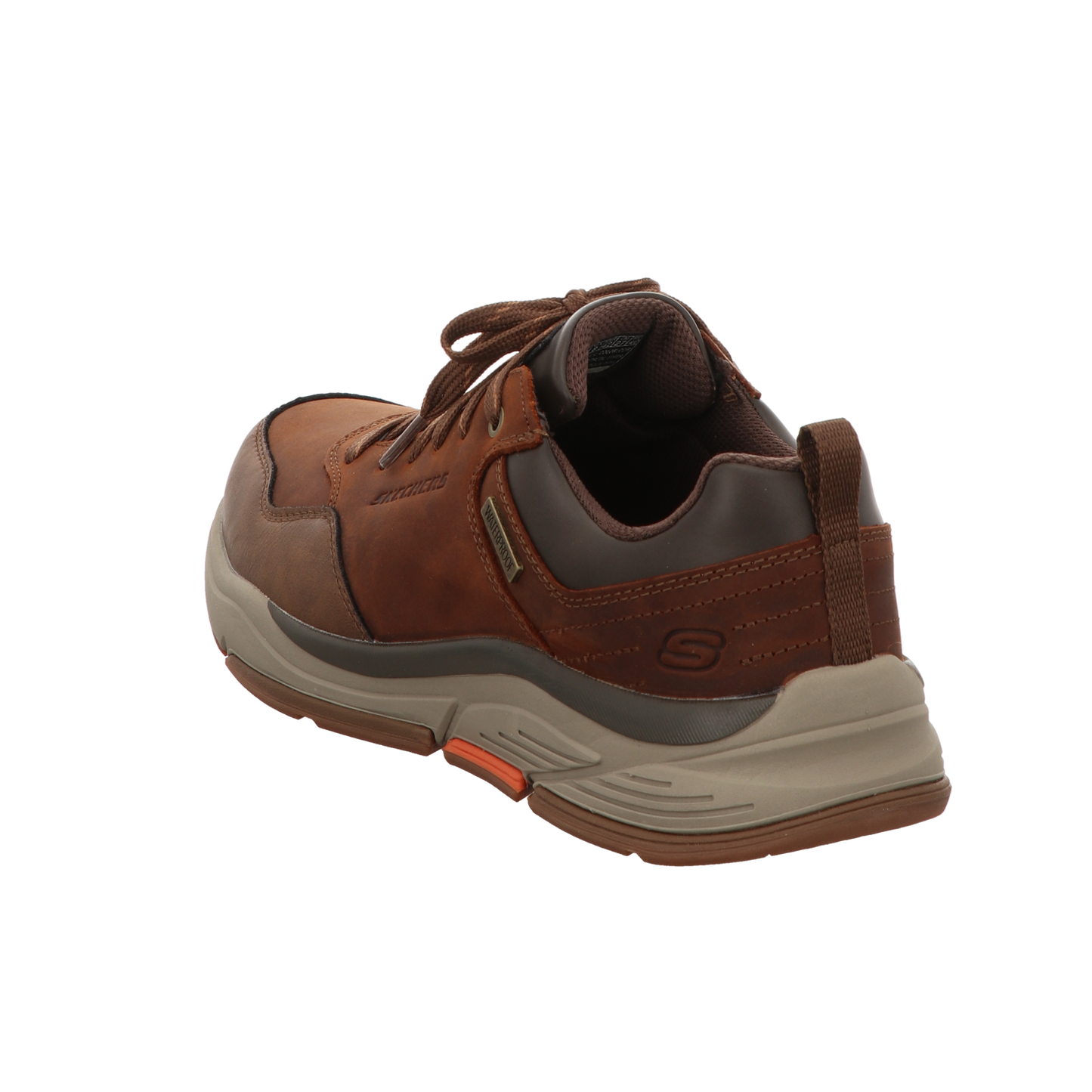 Skechers Herren Schnürschuh Relaxed Fit  Benago Hombre in braun