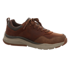 Skechers Herren Schnürschuh Relaxed Fit  Benago Hombre in braun