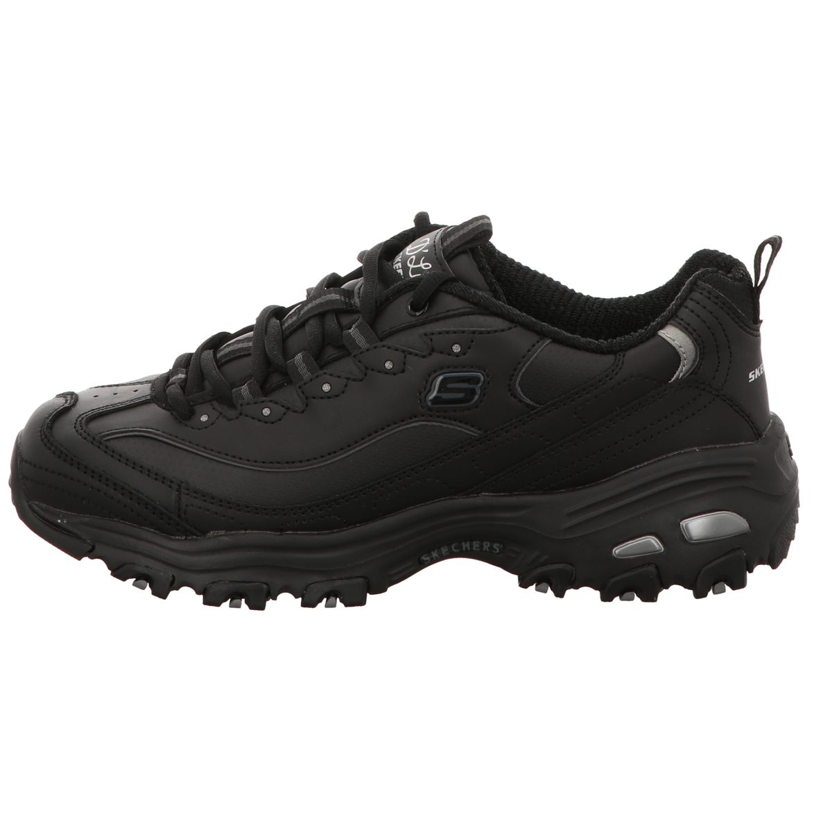 Skechers Damen Schnürschuh D'lites Fresh Start in schwarz