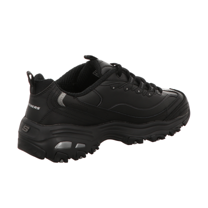 Skechers Damen Schnürschuh D'lites Fresh Start in schwarz