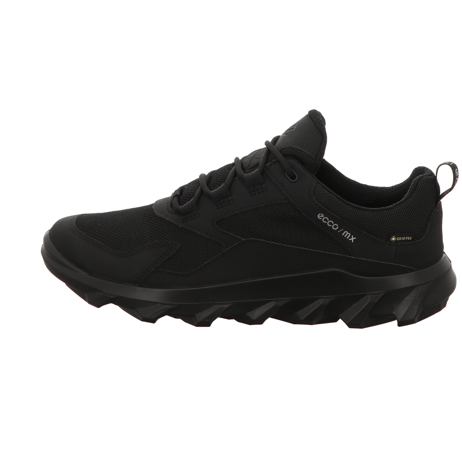 Ecco Damen Schnürschuh Rec.mx in schwarz
