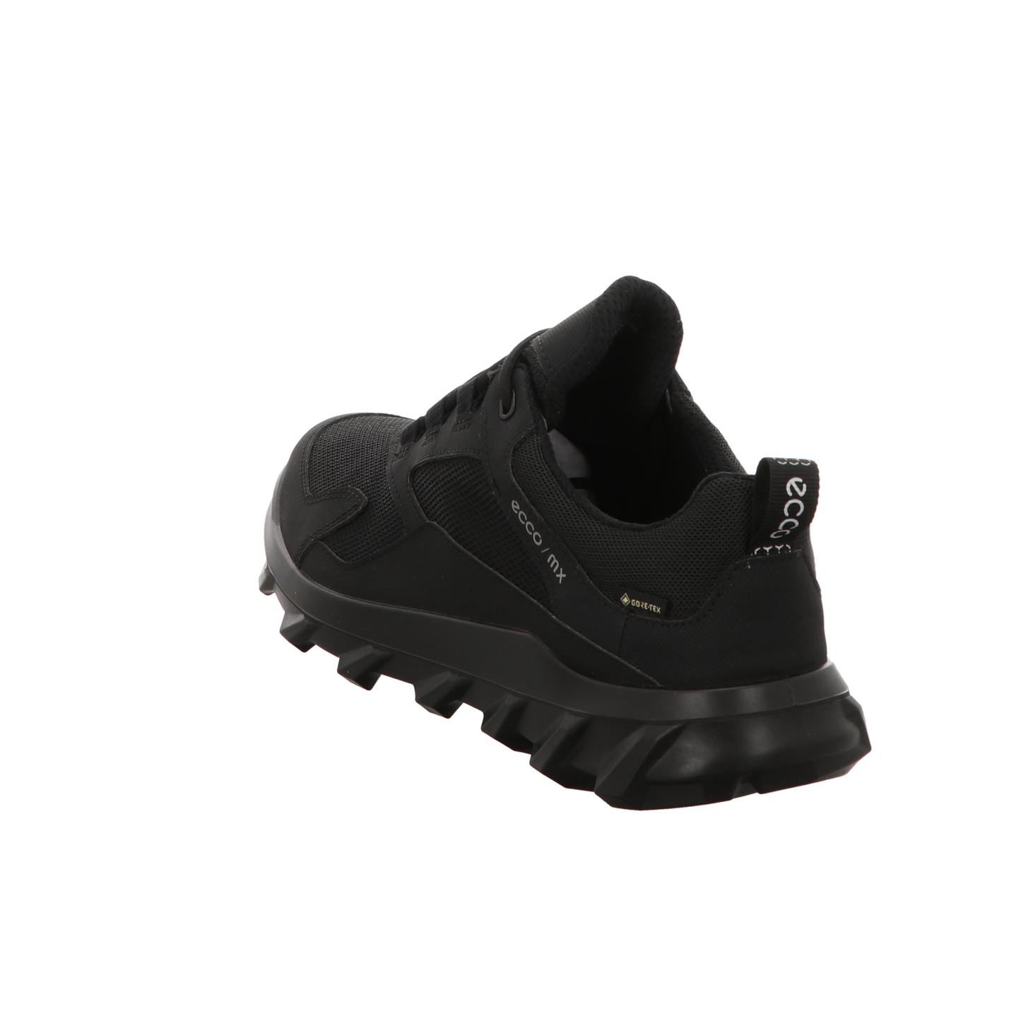 Ecco Damen Schnürschuh Rec.mx in schwarz