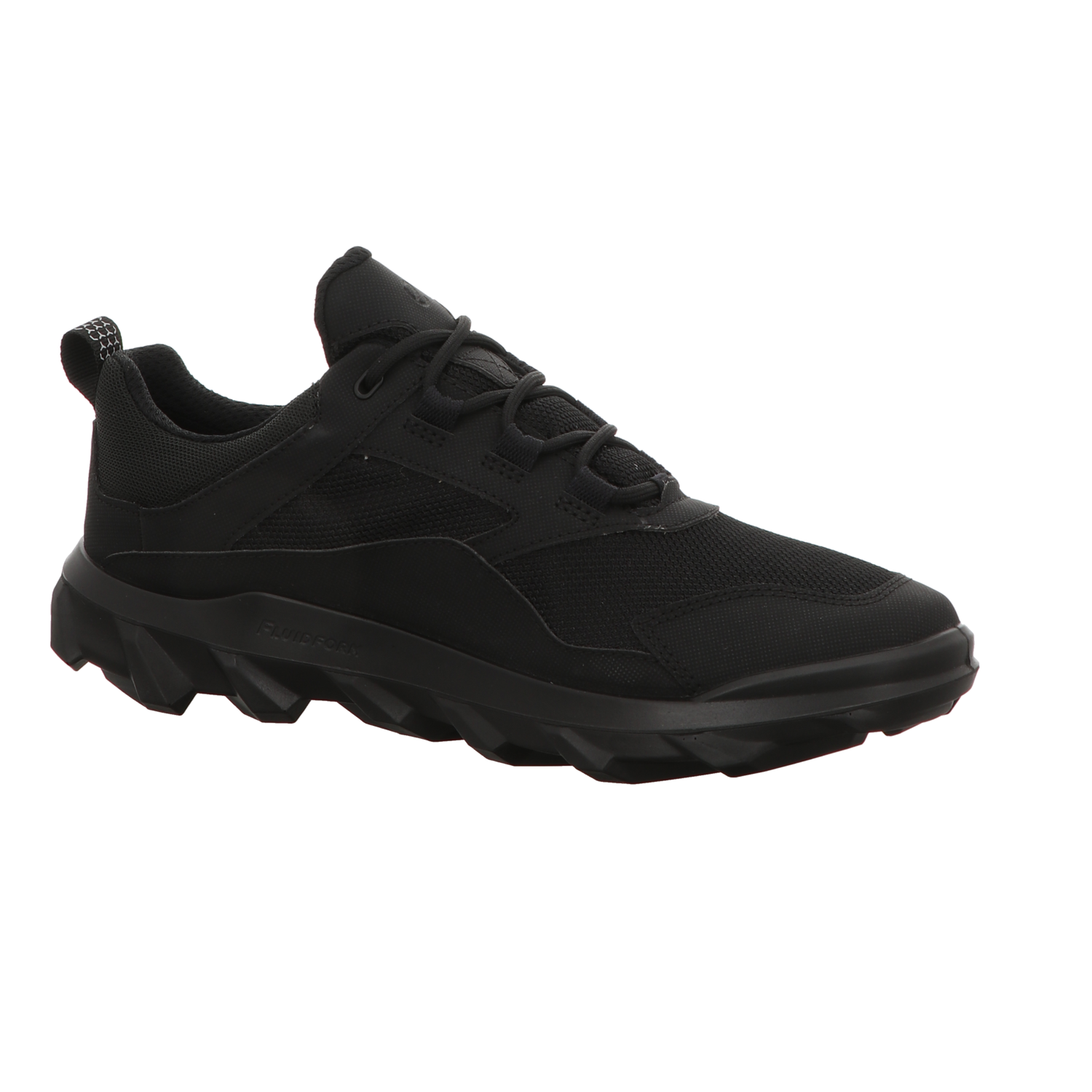 Ecco Damen Schnürschuh Rec.mx in schwarz