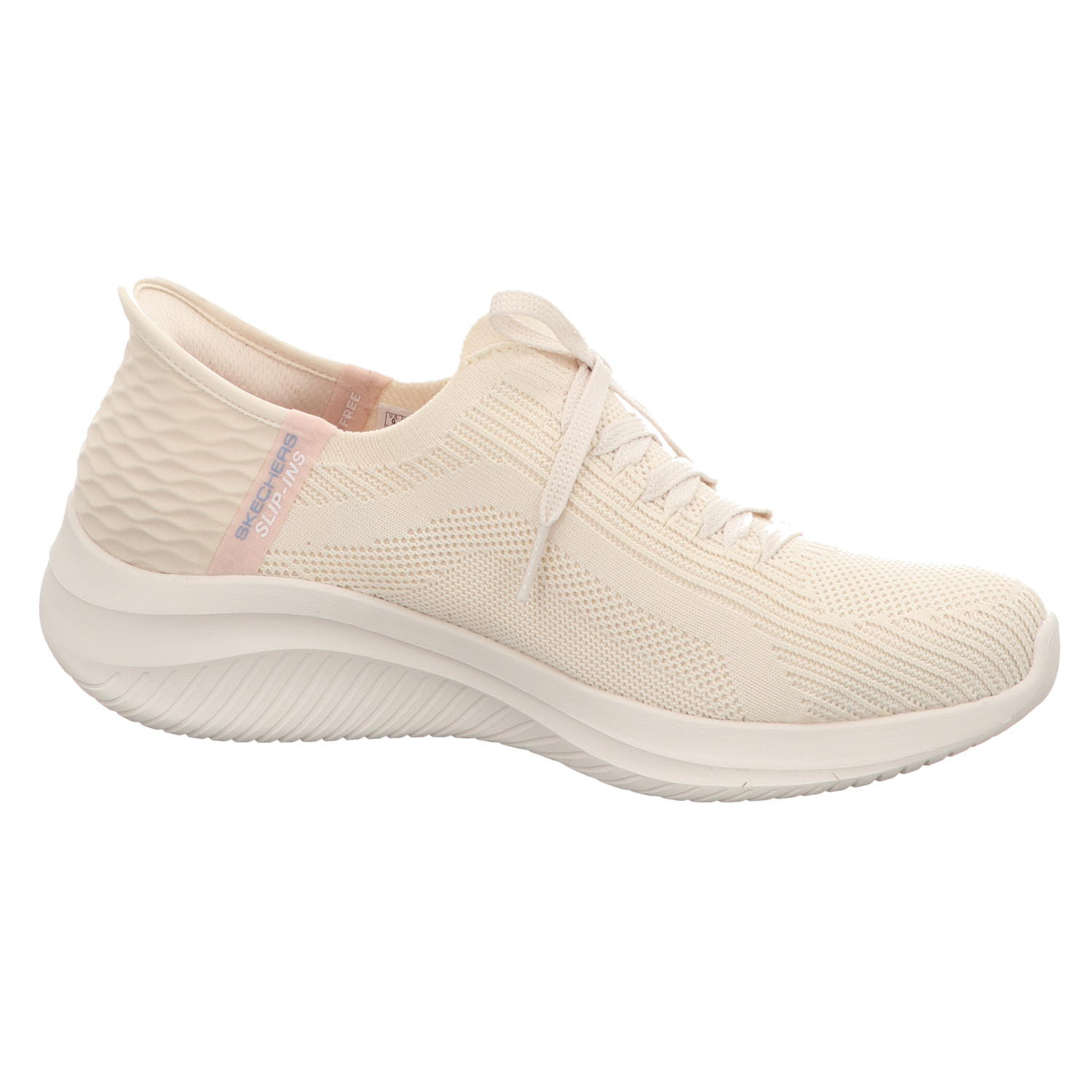 Skechers Damen Slipper Slip-Ins Ultra-Flex 3.0 in beige