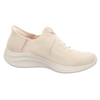 Skechers Damen Slipper Slip-Ins Ultra-Flex 3.0 in beige