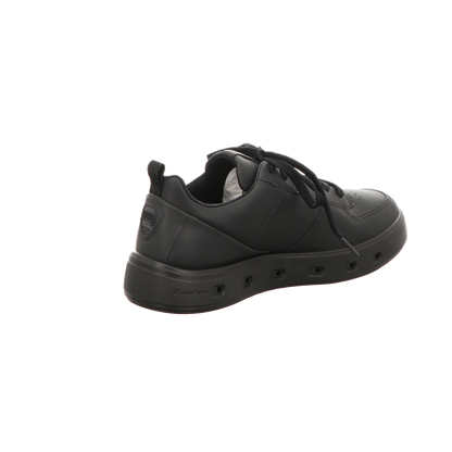 Ecco Damen Schnürschuh Street 720 in schwarz