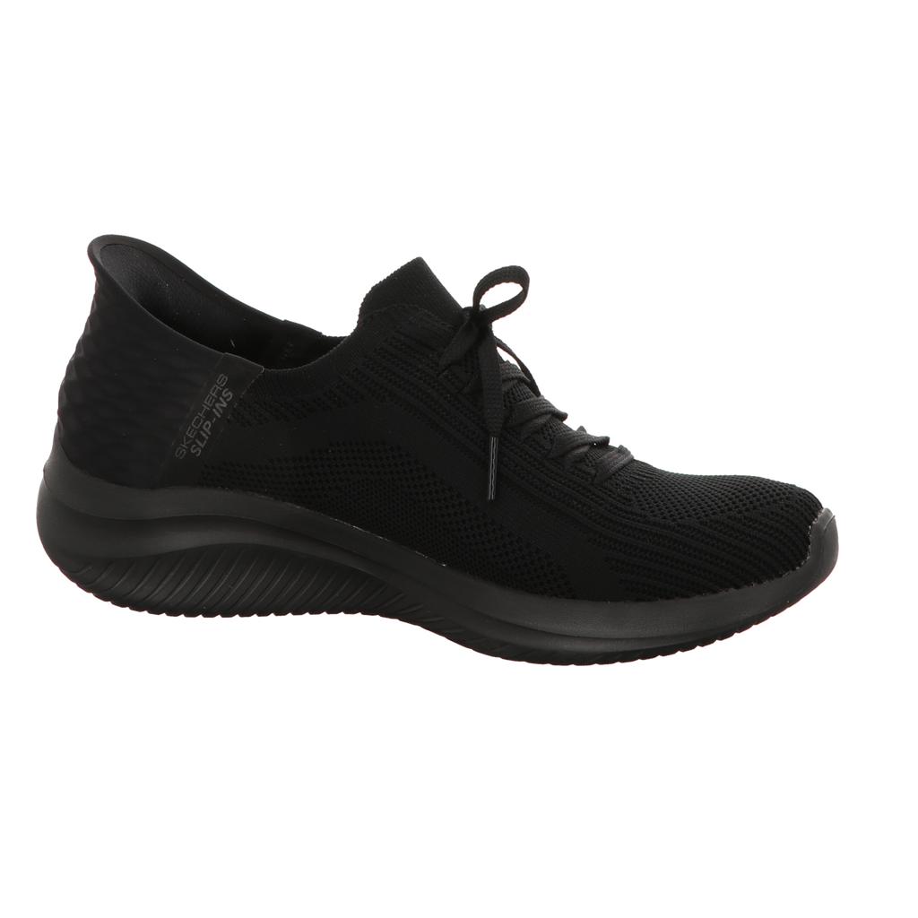 Skechers Damen Slipper Slip-Ins Ultra Flex 3.0 in schwarz