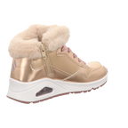 Skechers Damen Stiefel Uno-Cozy On Air in gold