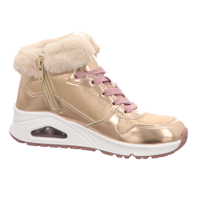 Skechers Damen Stiefel Uno-Cozy On Air in gold