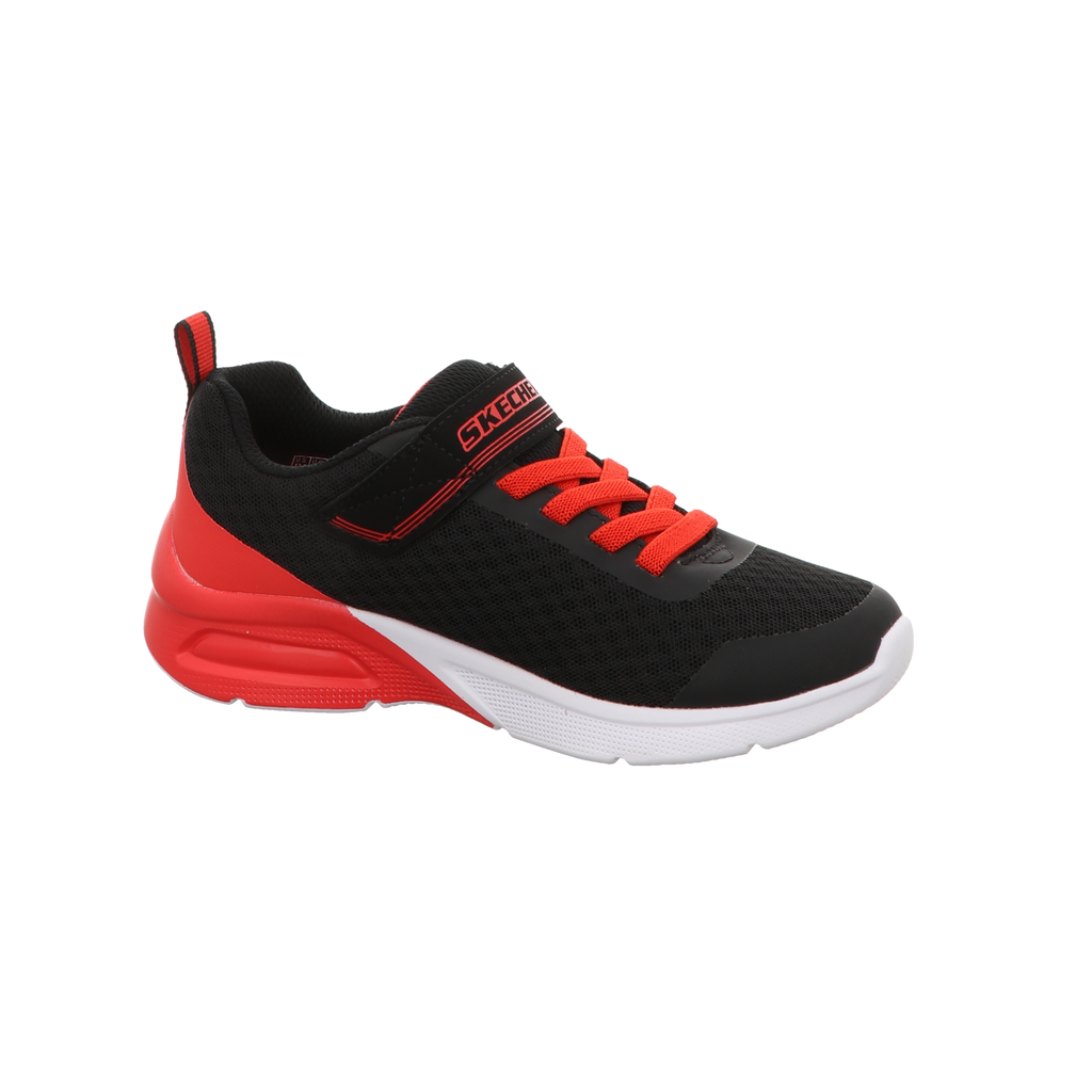 Skechers Herren Slipper Microspec Max in schwarz