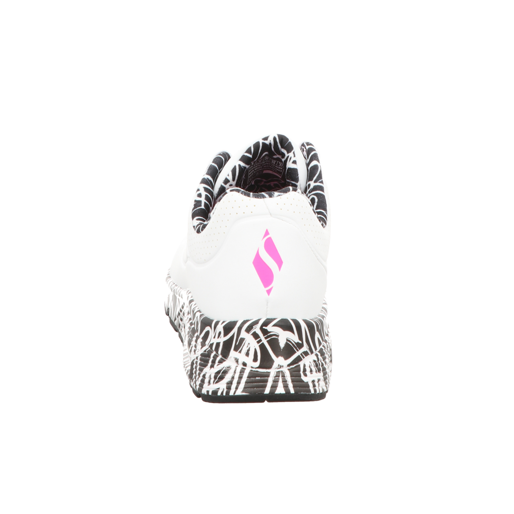 Skechers Damen Schnürschuh Uno Loving Love in weiss