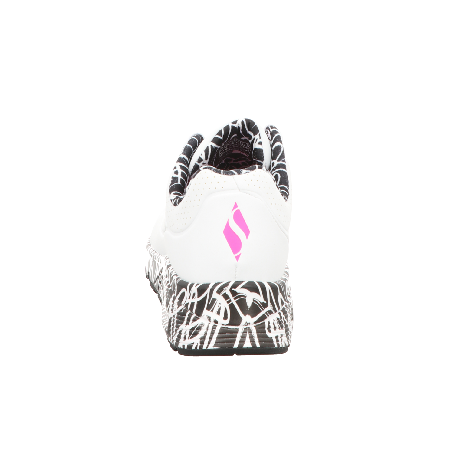 Skechers Damen Schnürschuh Uno Loving Love in weiss