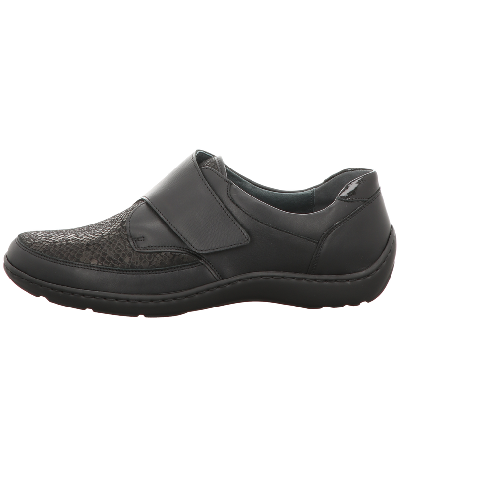 Waldläufer Damen Slipper bequem Henni in schwarz