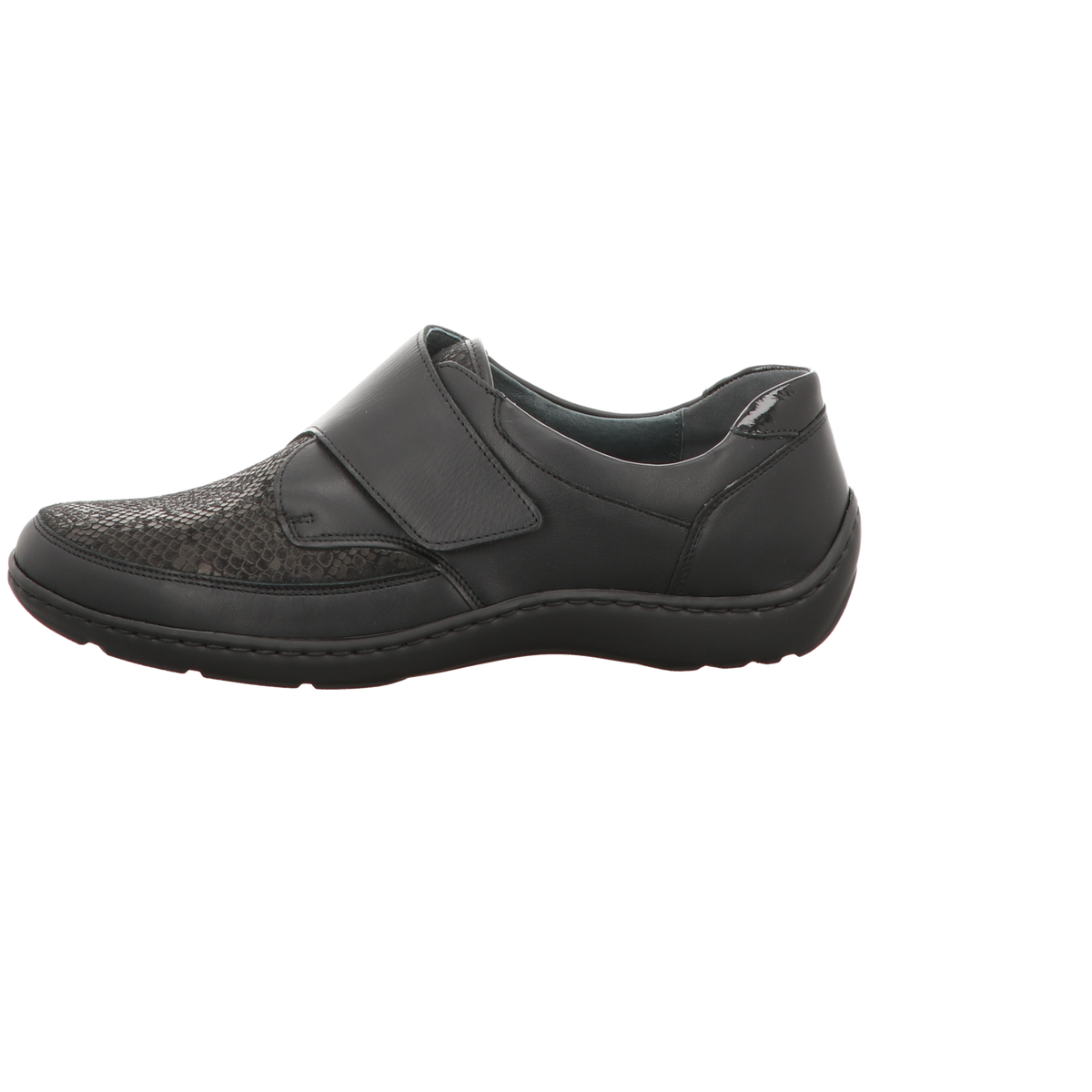 Waldläufer Damen Slipper bequem Henni in schwarz