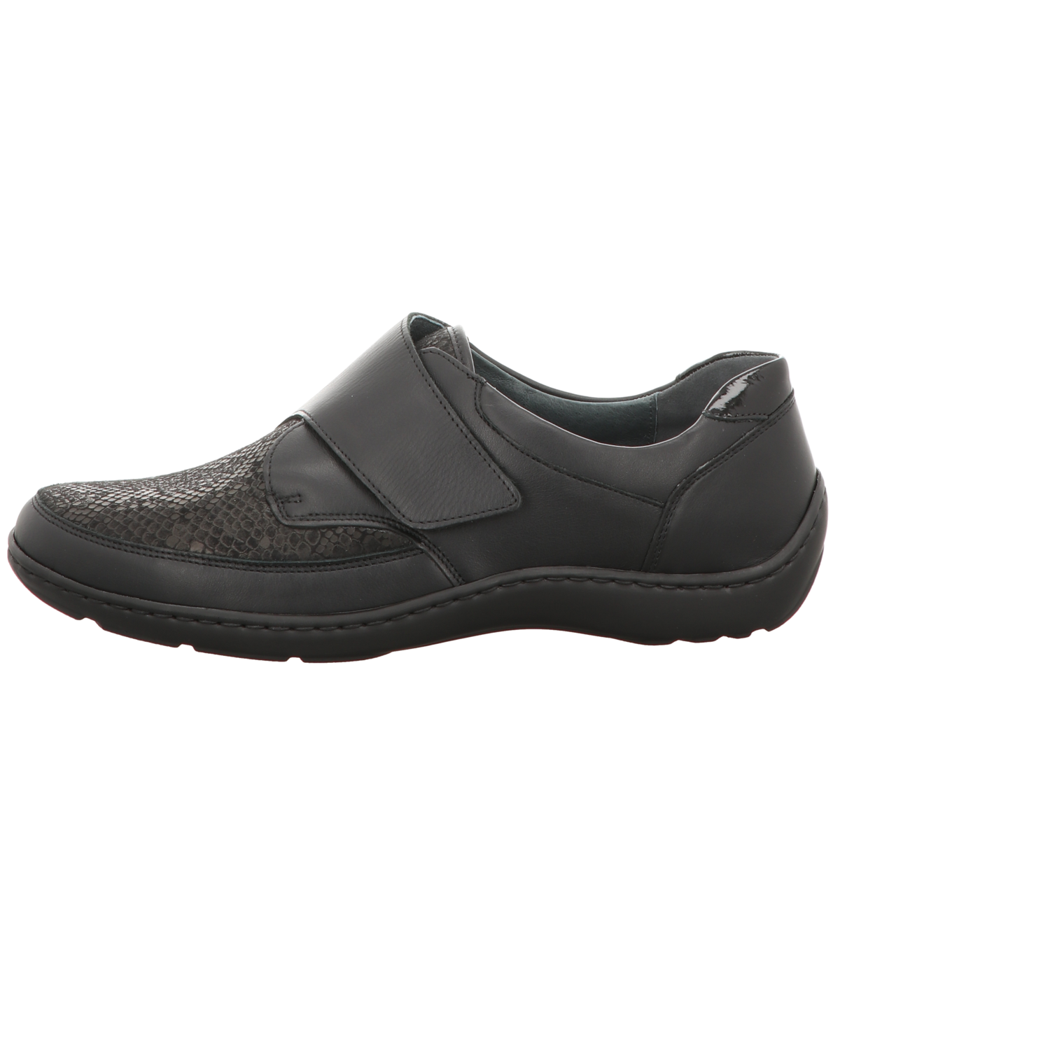 Waldläufer Damen Slipper bequem Henni in schwarz