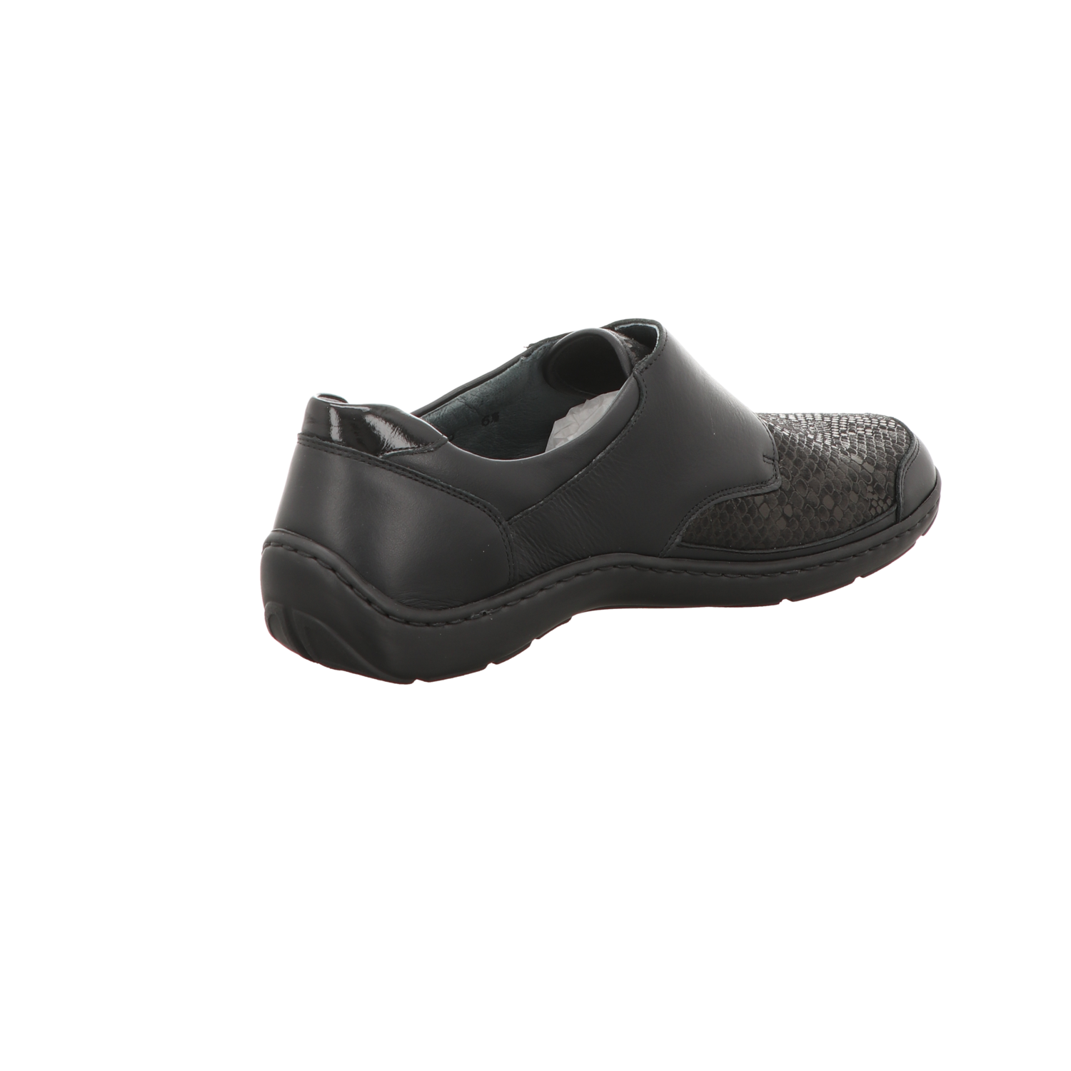 Waldläufer Damen Slipper bequem Henni in schwarz
