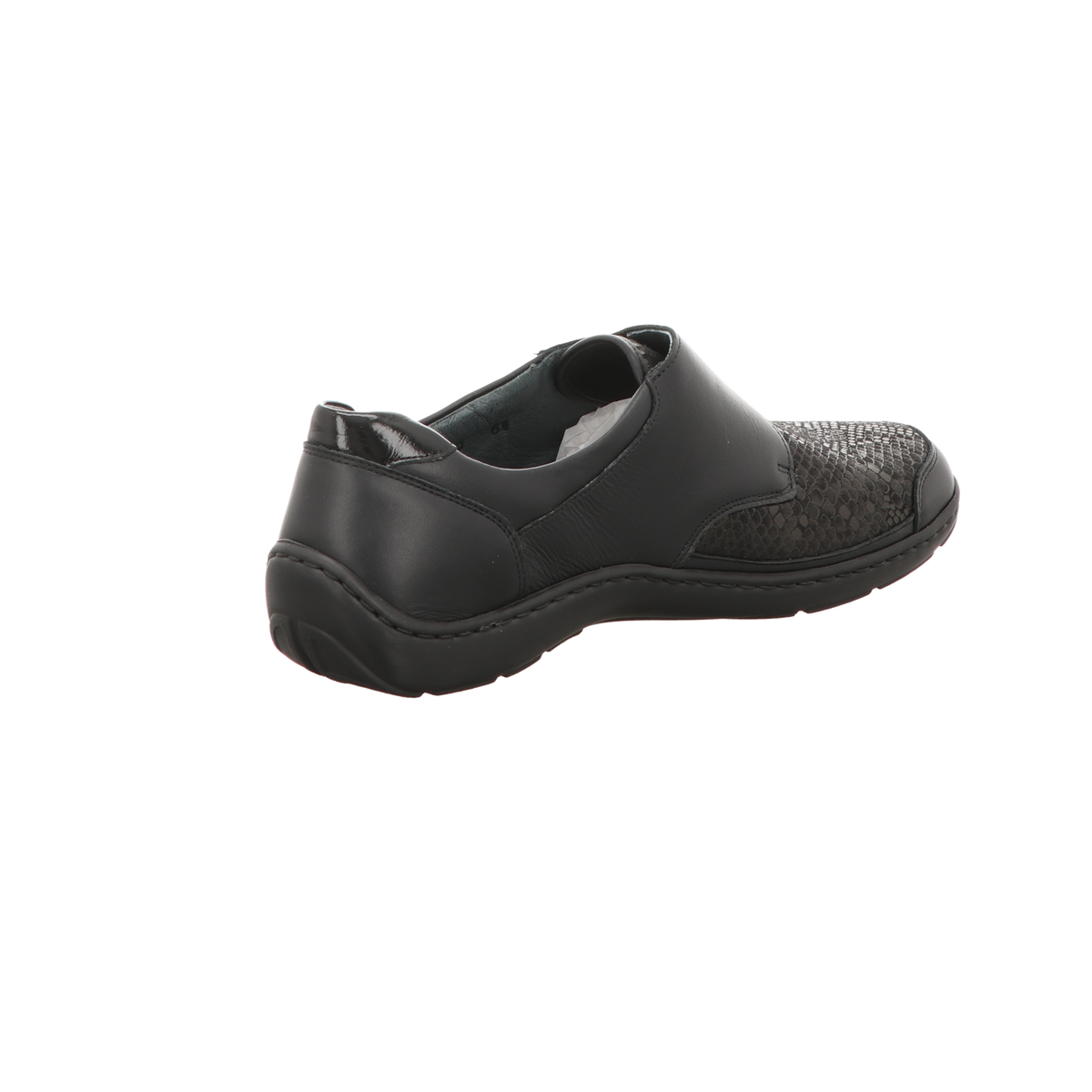 Waldläufer Damen Slipper bequem Henni in schwarz