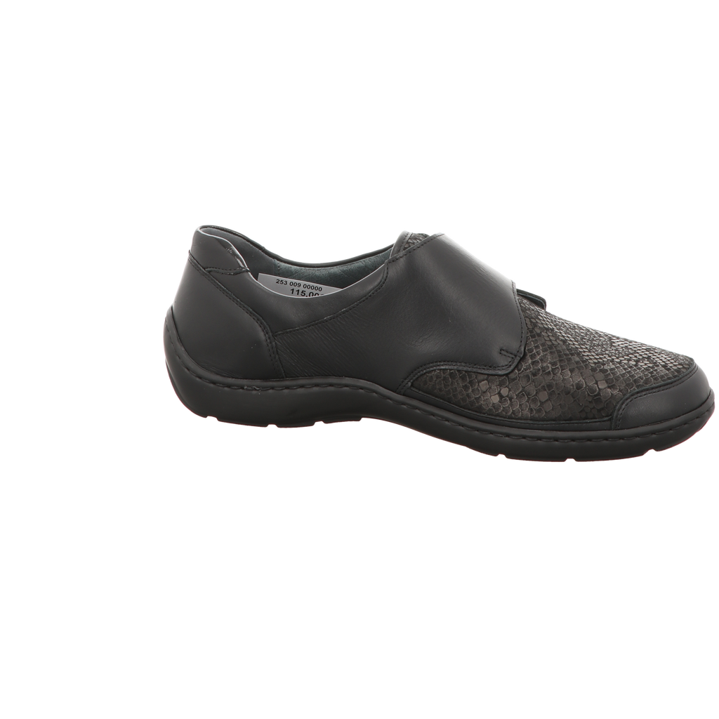 Waldläufer Damen Slipper bequem Henni in schwarz
