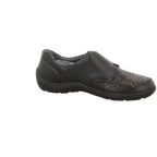 Waldläufer Damen Slipper bequem Henni in schwarz