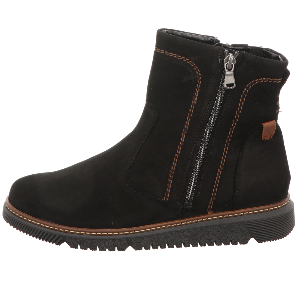 Waldläufer Damen Stiefel K-Gesa in schwarz
