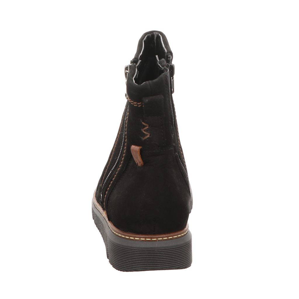 Waldläufer Damen Stiefel K-Gesa in schwarz