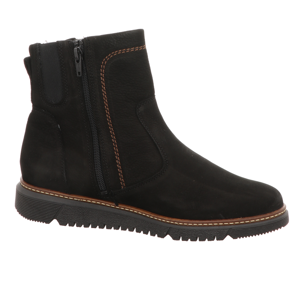 Waldläufer Damen Stiefel K-Gesa in schwarz