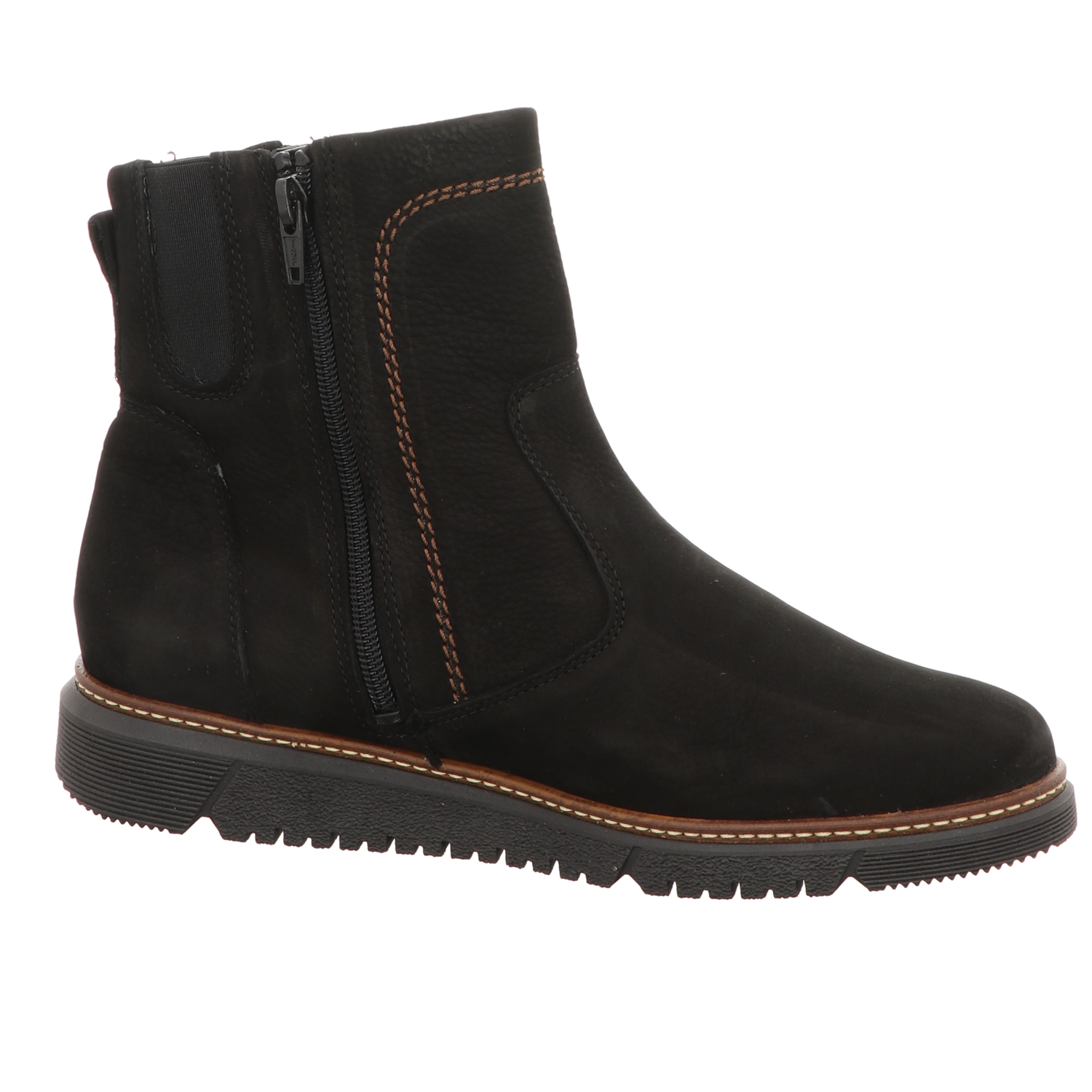 Waldläufer Damen Stiefel K-Gesa in schwarz