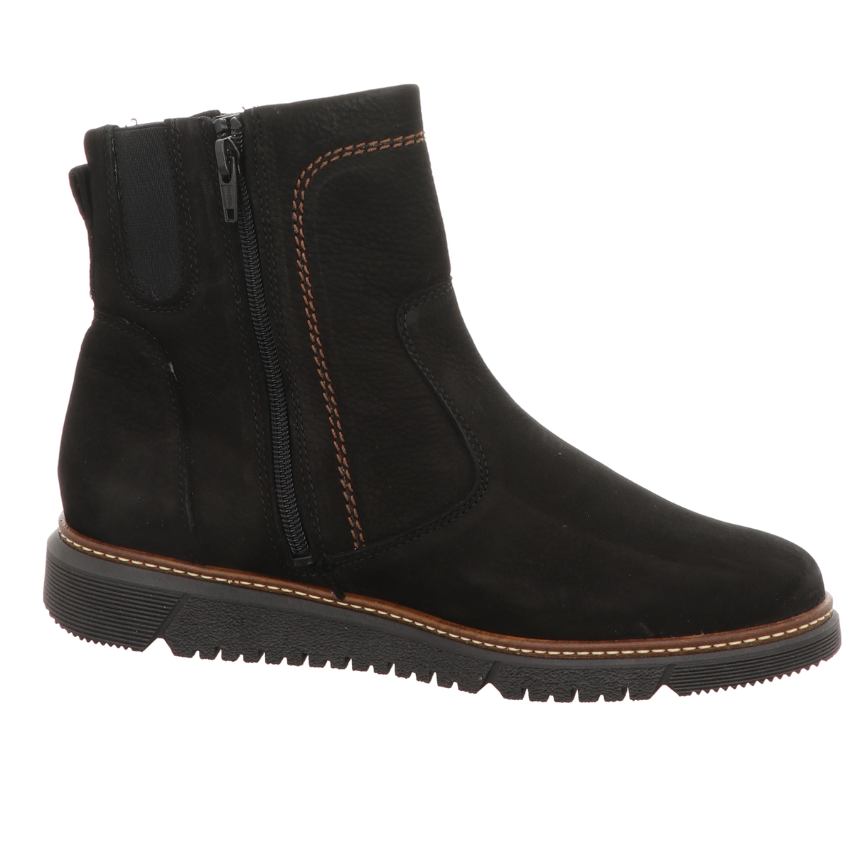 Waldläufer Damen Stiefel K-Gesa in schwarz
