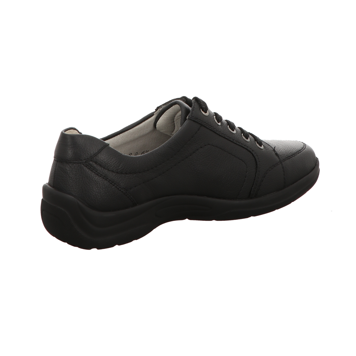 Waldläufer Damen Schnürschuh bequem Hesna in schwarz