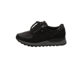 Waldläufer Damen Schnürschuh bequem Hiroko-Soft in schwarz