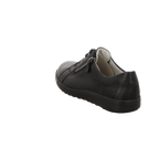 Waldläufer Damen Schnürschuh bequem K-Ira in schwarz