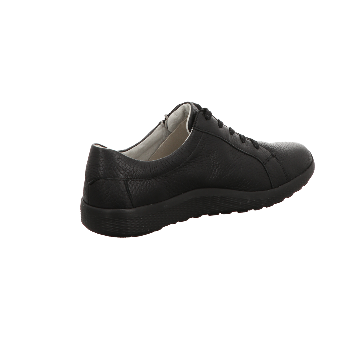 Waldläufer Damen Schnürschuh bequem K-Ira in schwarz