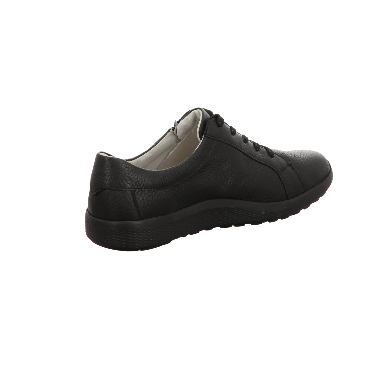 Waldläufer Damen Schnürschuh bequem K-Ira in schwarz
