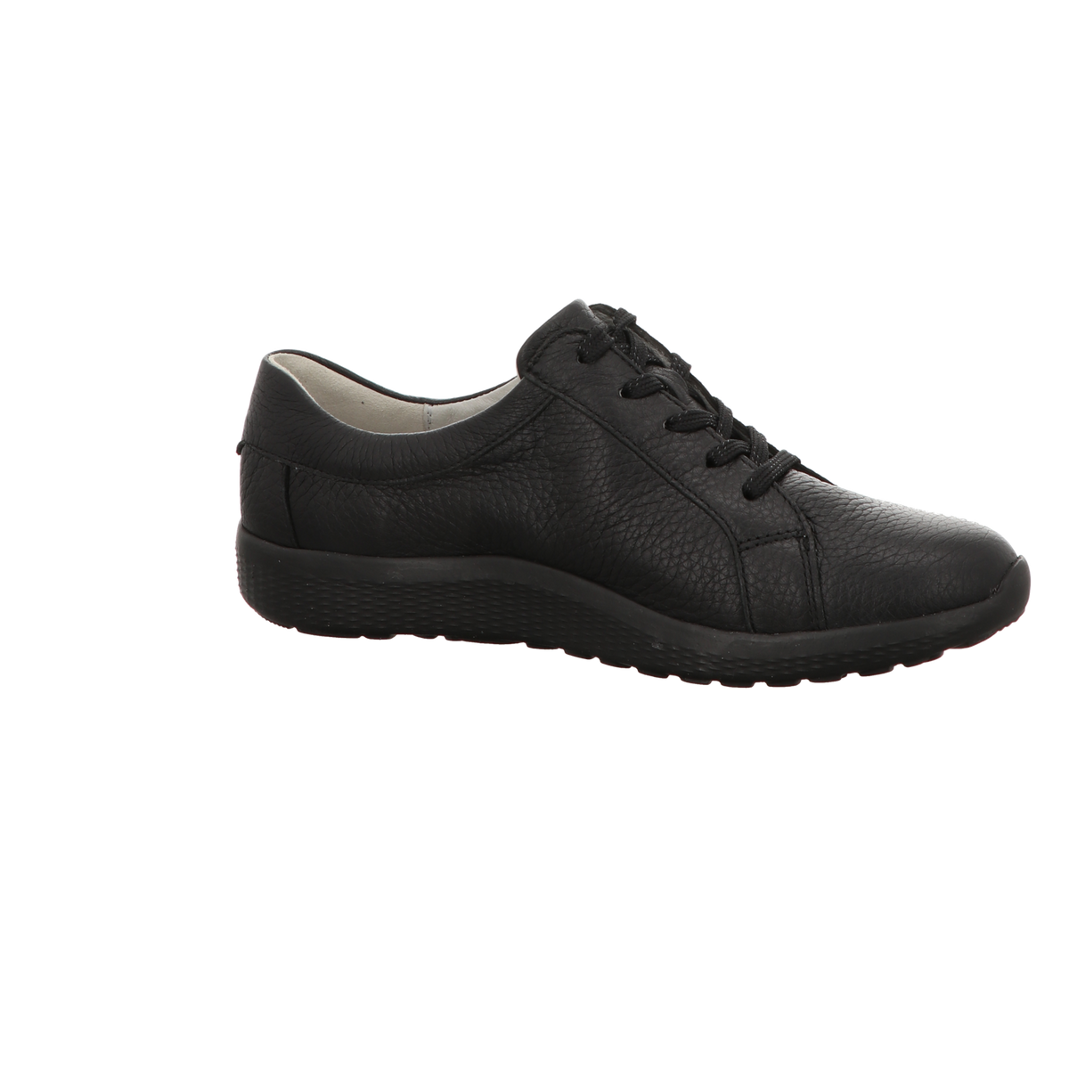 Waldläufer Damen Schnürschuh bequem K-Ira in schwarz