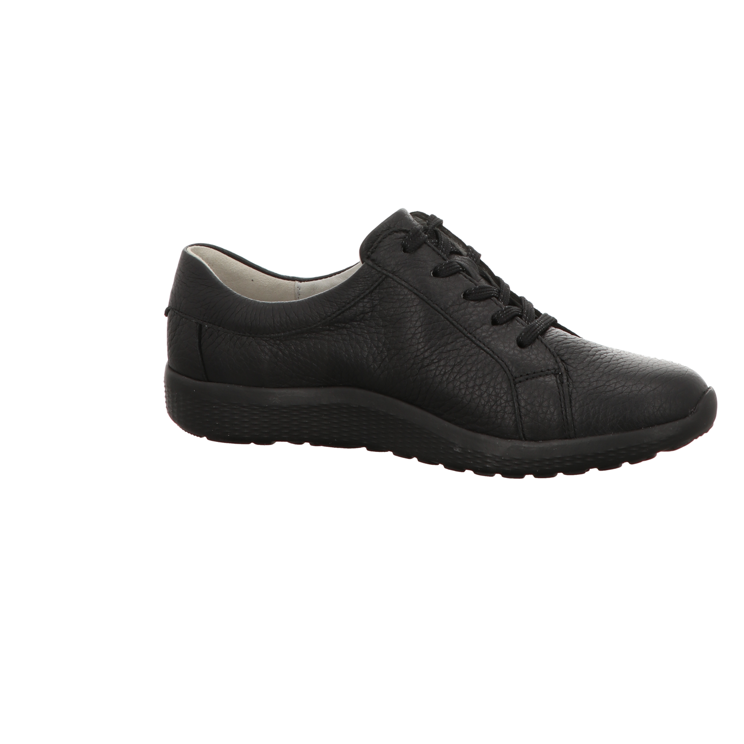 Waldläufer Damen Schnürschuh bequem K-Ira in schwarz