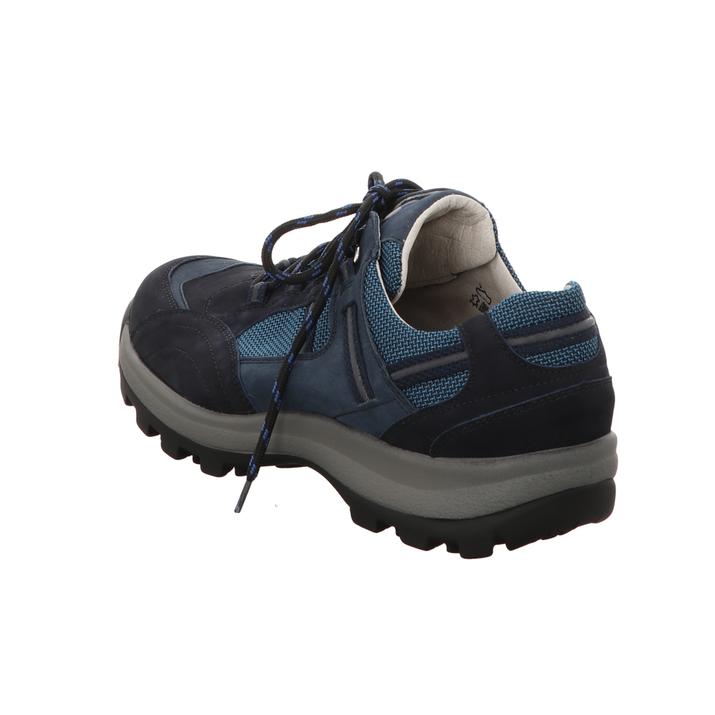 Waldläufer Damen Schnürschuh bequem Holly in blau