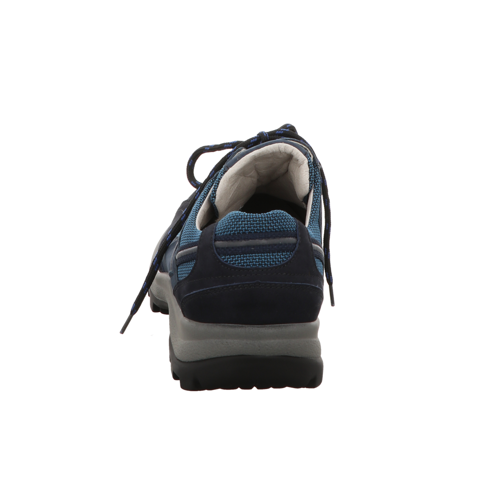 Waldläufer Damen Schnürschuh bequem Holly in blau