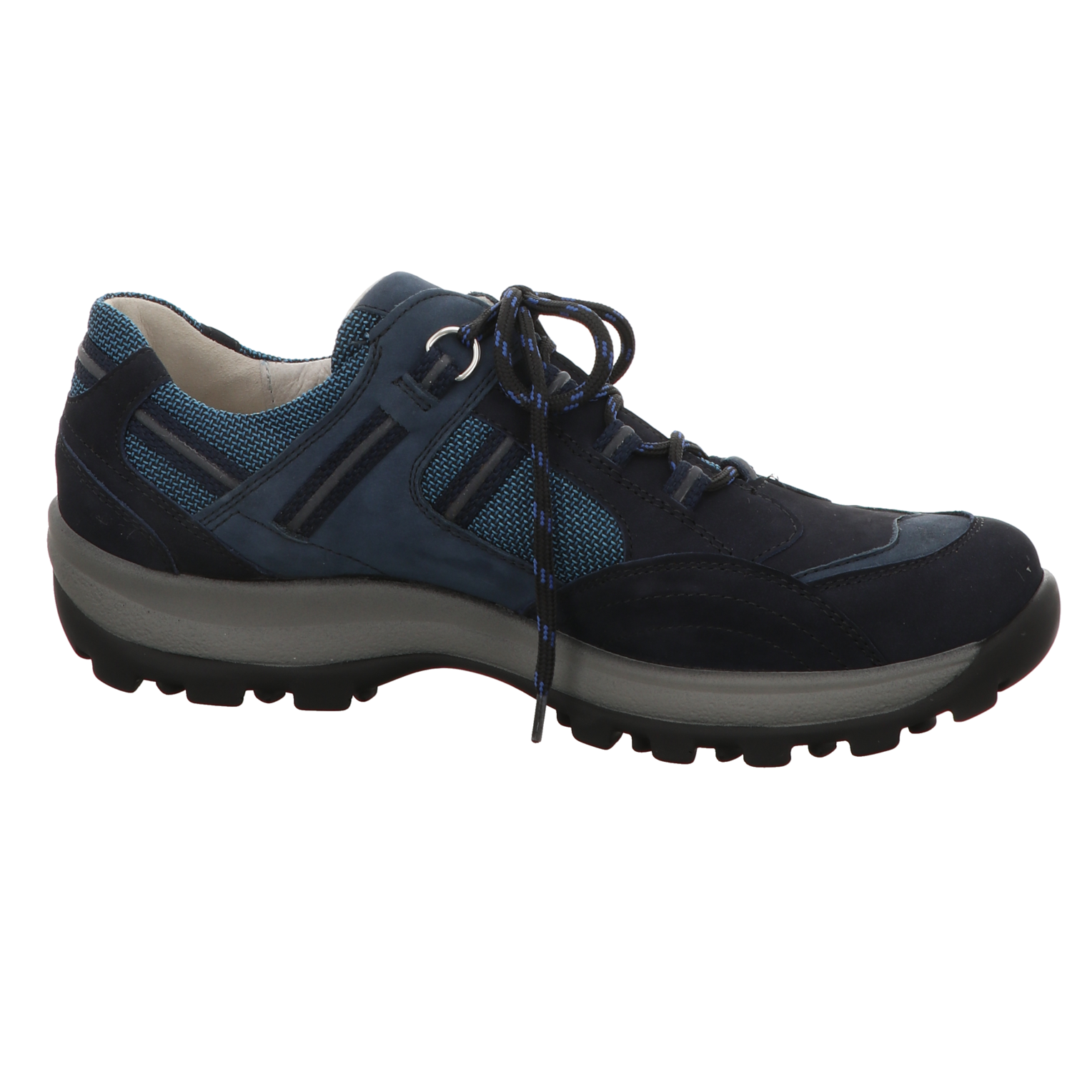 Waldläufer Damen Schnürschuh bequem Holly in blau