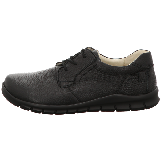 Waldläufer Herren Schnürschuh Hector in schwarz