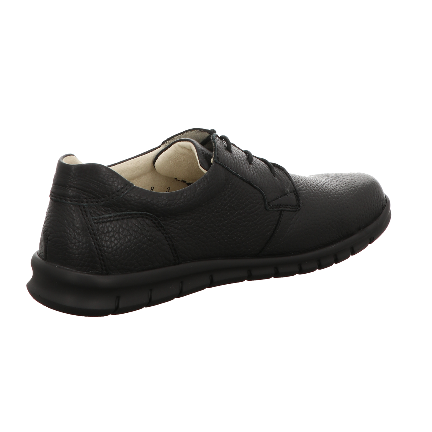 Waldläufer Herren Schnürschuh Hector in schwarz