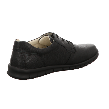 Waldläufer Herren Schnürschuh Hector in schwarz