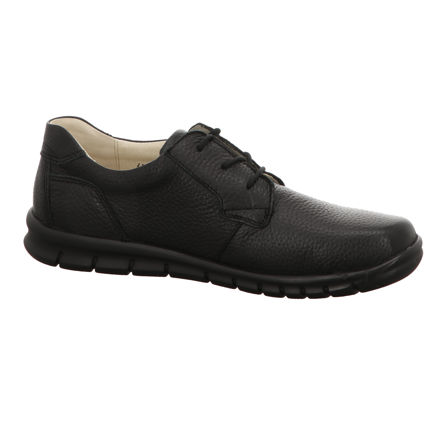 Waldläufer Herren Schnürschuh Hector in schwarz