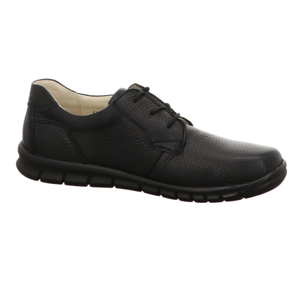 Waldläufer Herren Schnürschuh Hector in schwarz