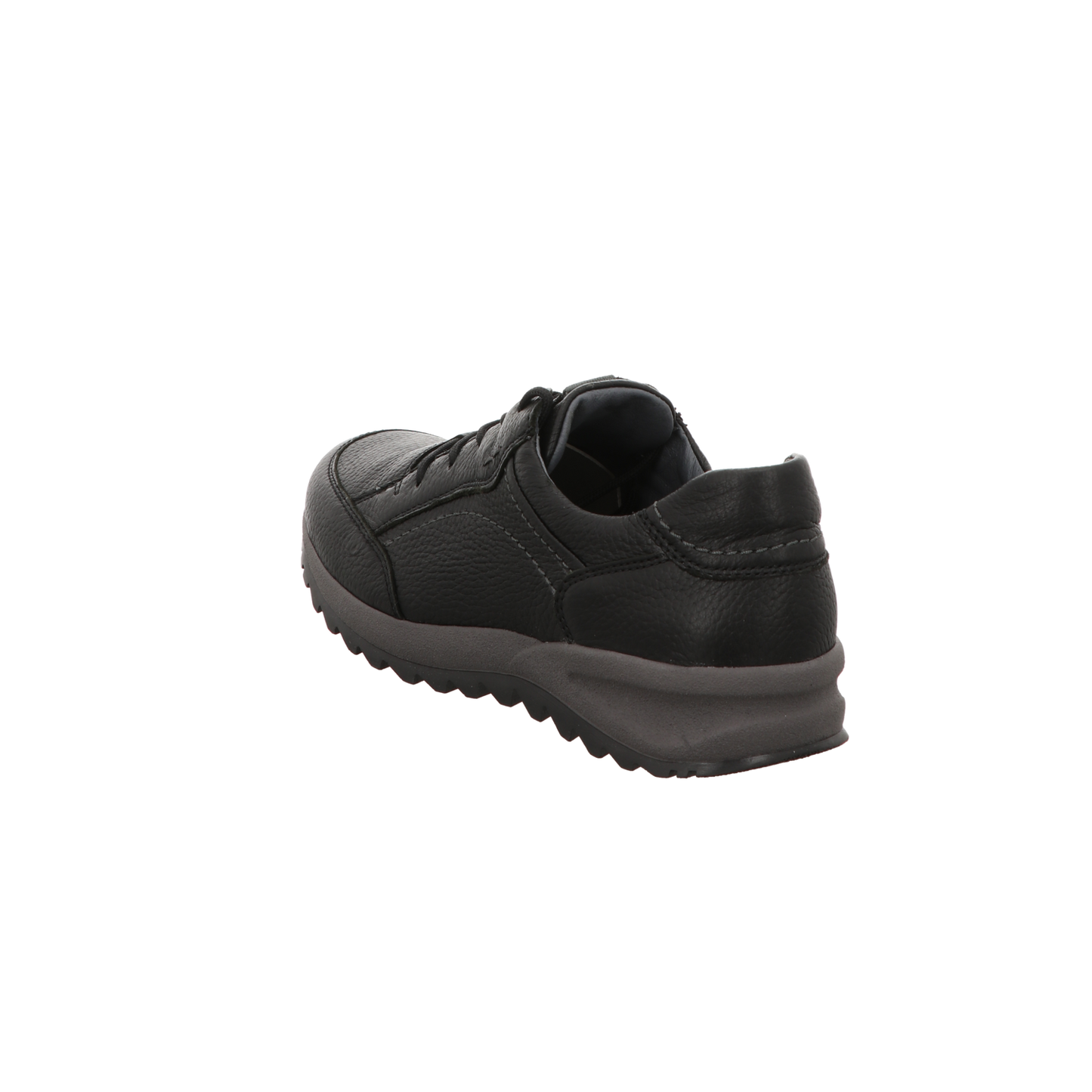 Waldläufer Herren Schnürschuh Helle in schwarz