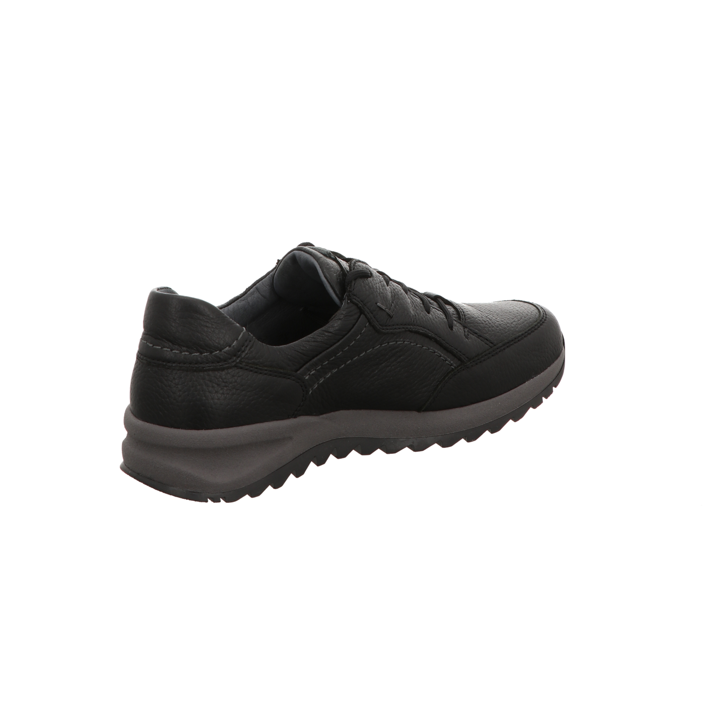 Waldläufer Herren Schnürschuh Helle in schwarz