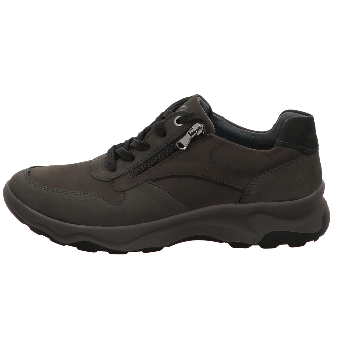 Waldläufer Herren Schnürschuh H-Max in schwarz